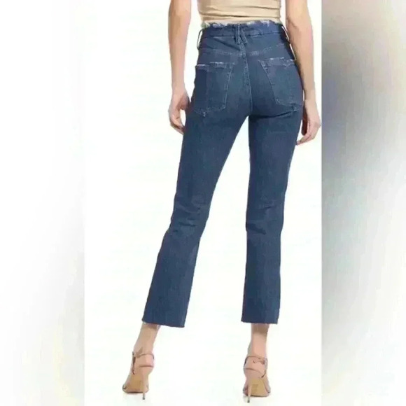 Good AMERICAN GOOD STRAIGHT SPLIT POCKETS SIZE 4/27 - Picture 6 of 10